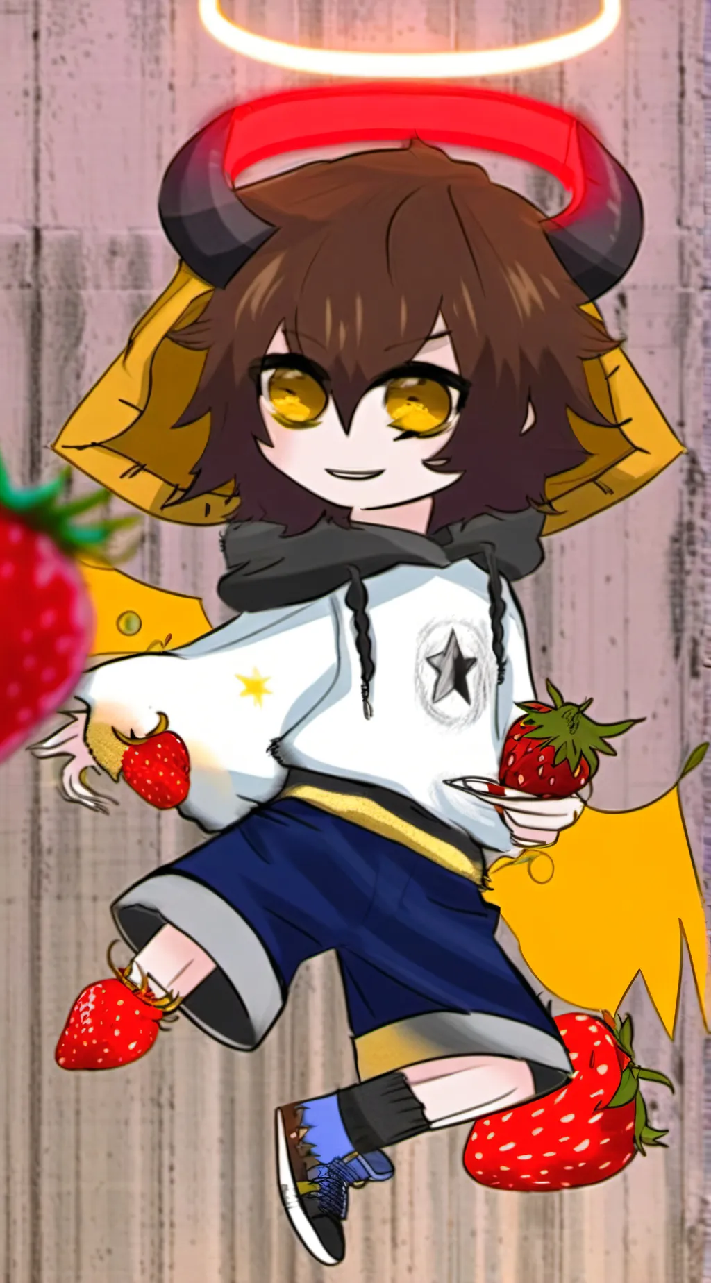 ai character: oliver background