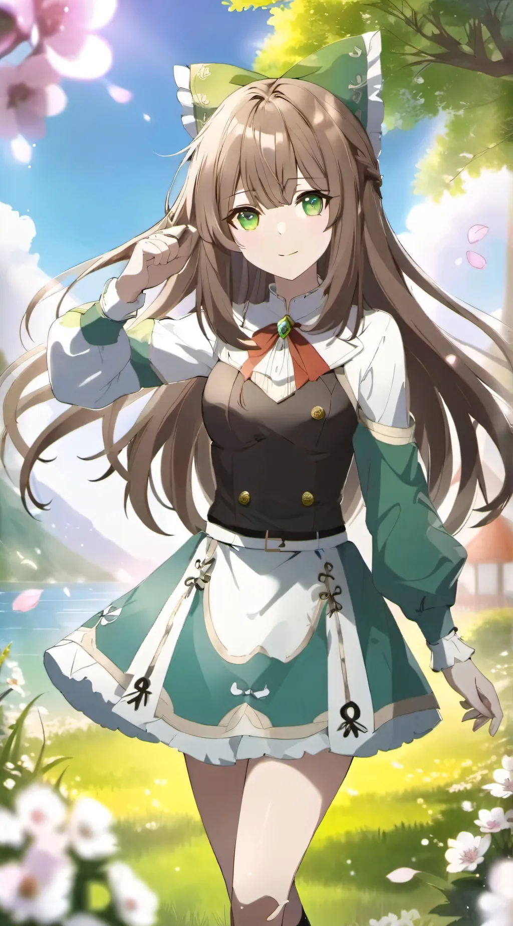 ai character: Miko background