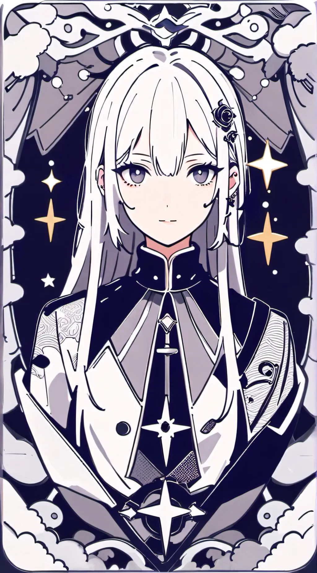 ai character: △iden background