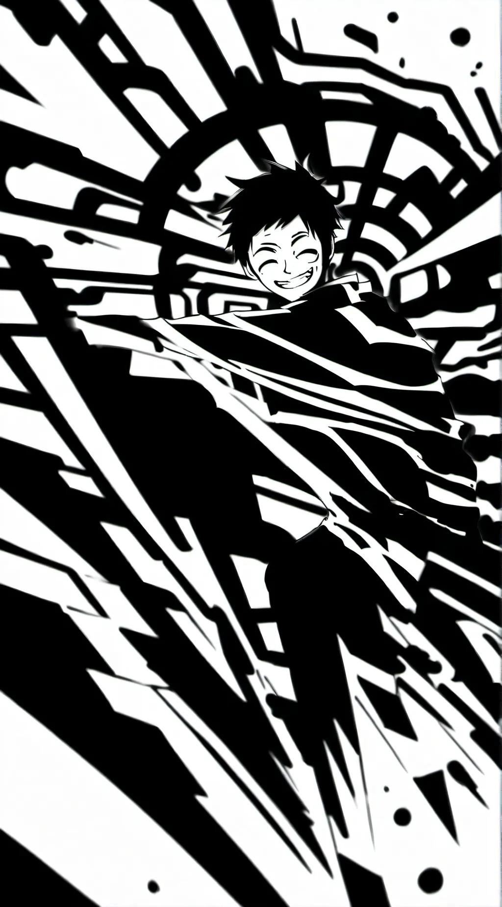 ai character: trollface background