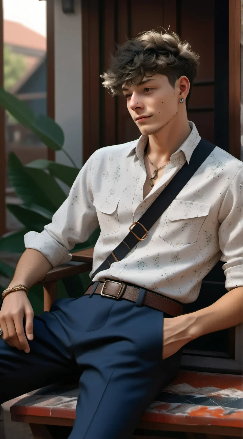 ai character: David  background