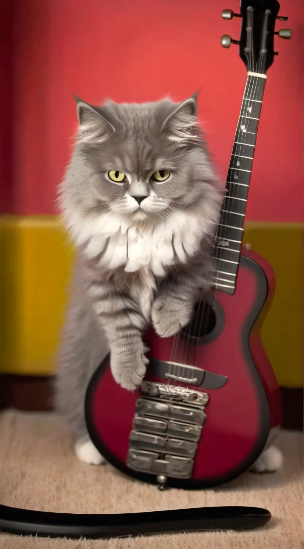 ai character: meow mimi background