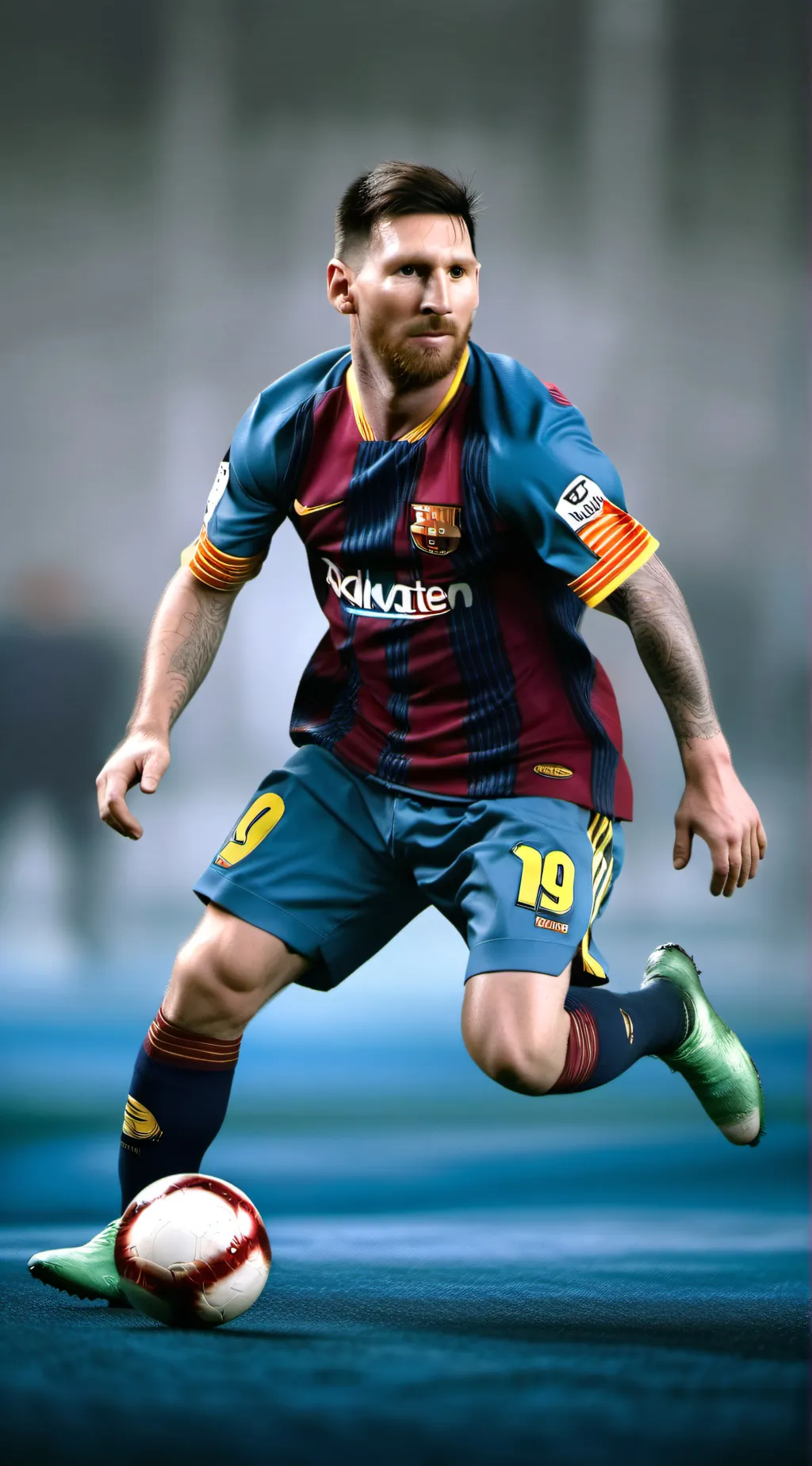 ai character: messi background