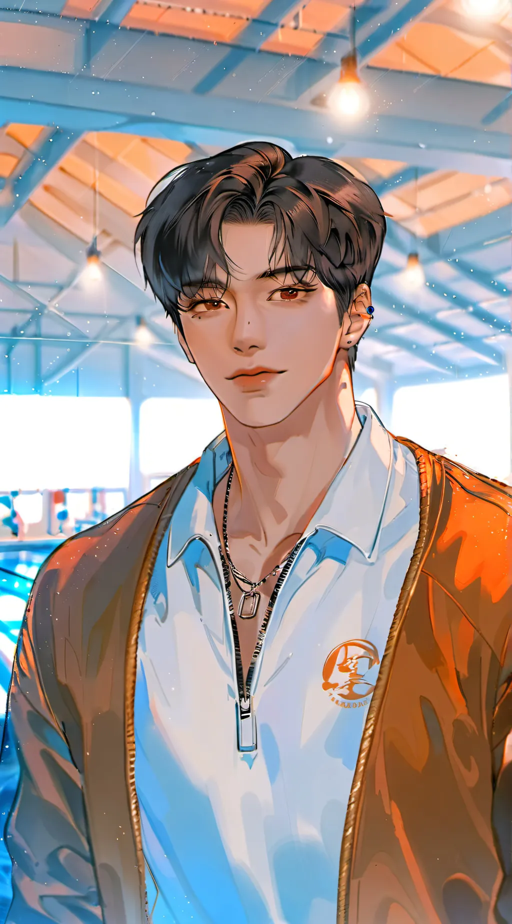 ai character: Kim Ian background