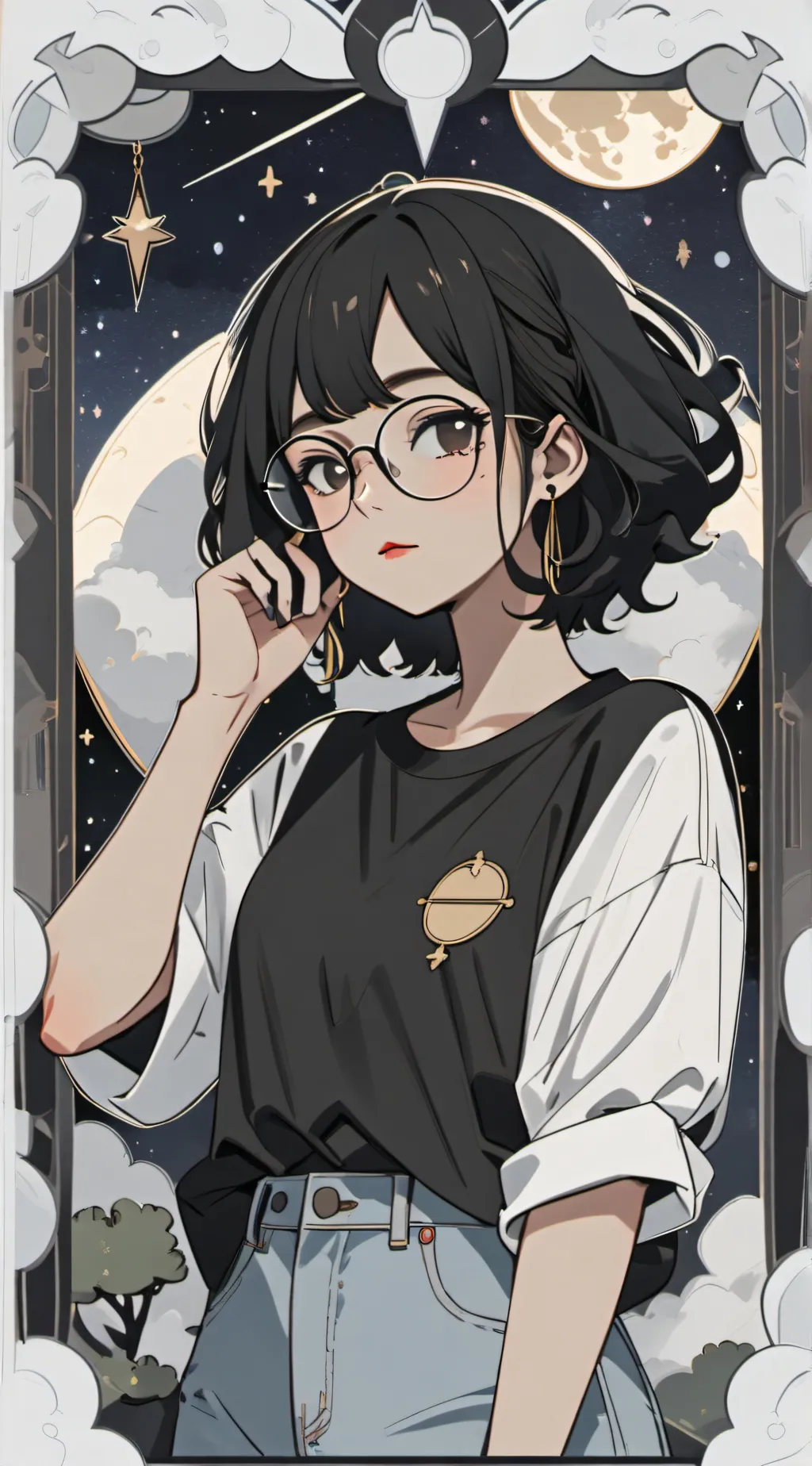 ai character: Esh background