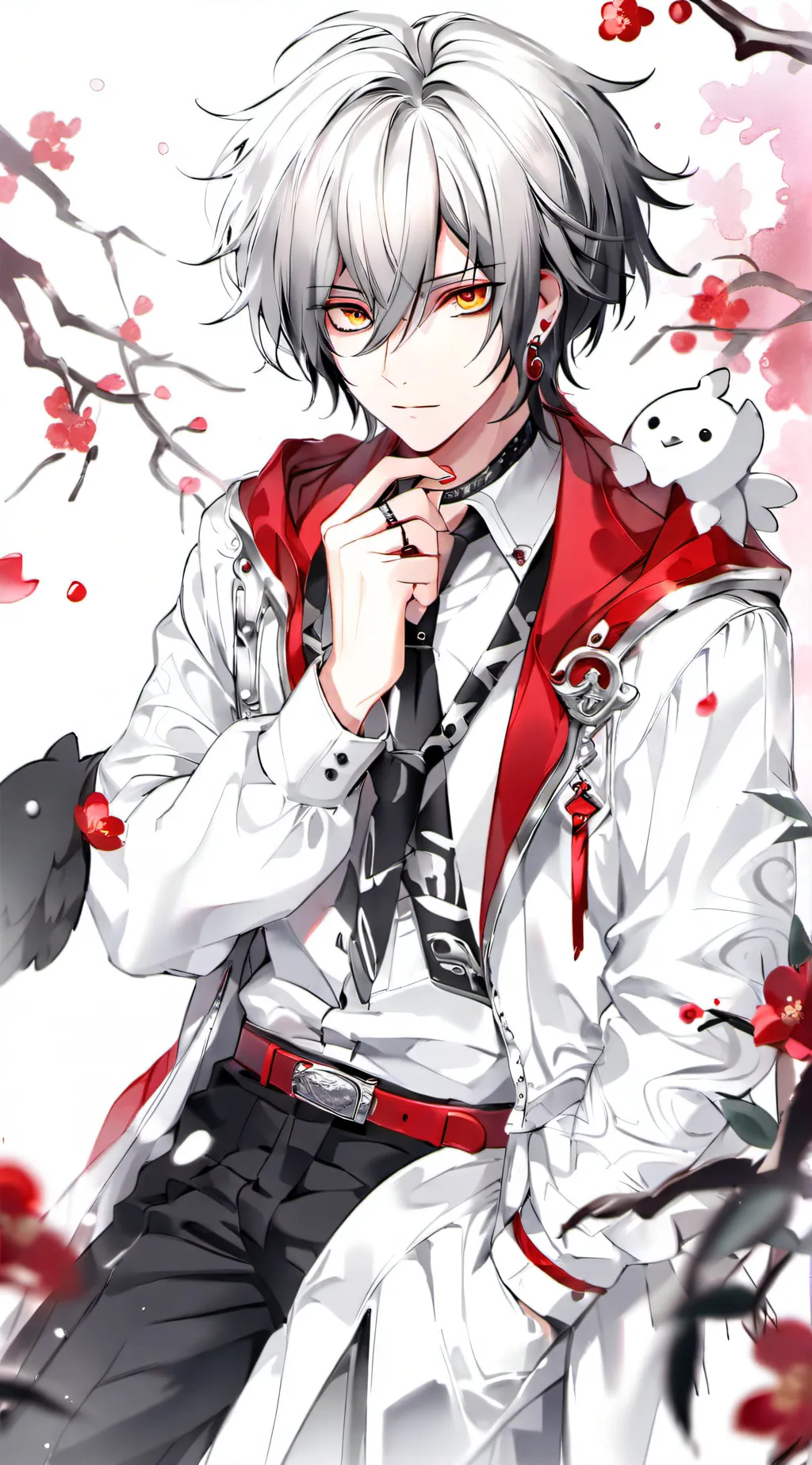 ai character: Levi  background