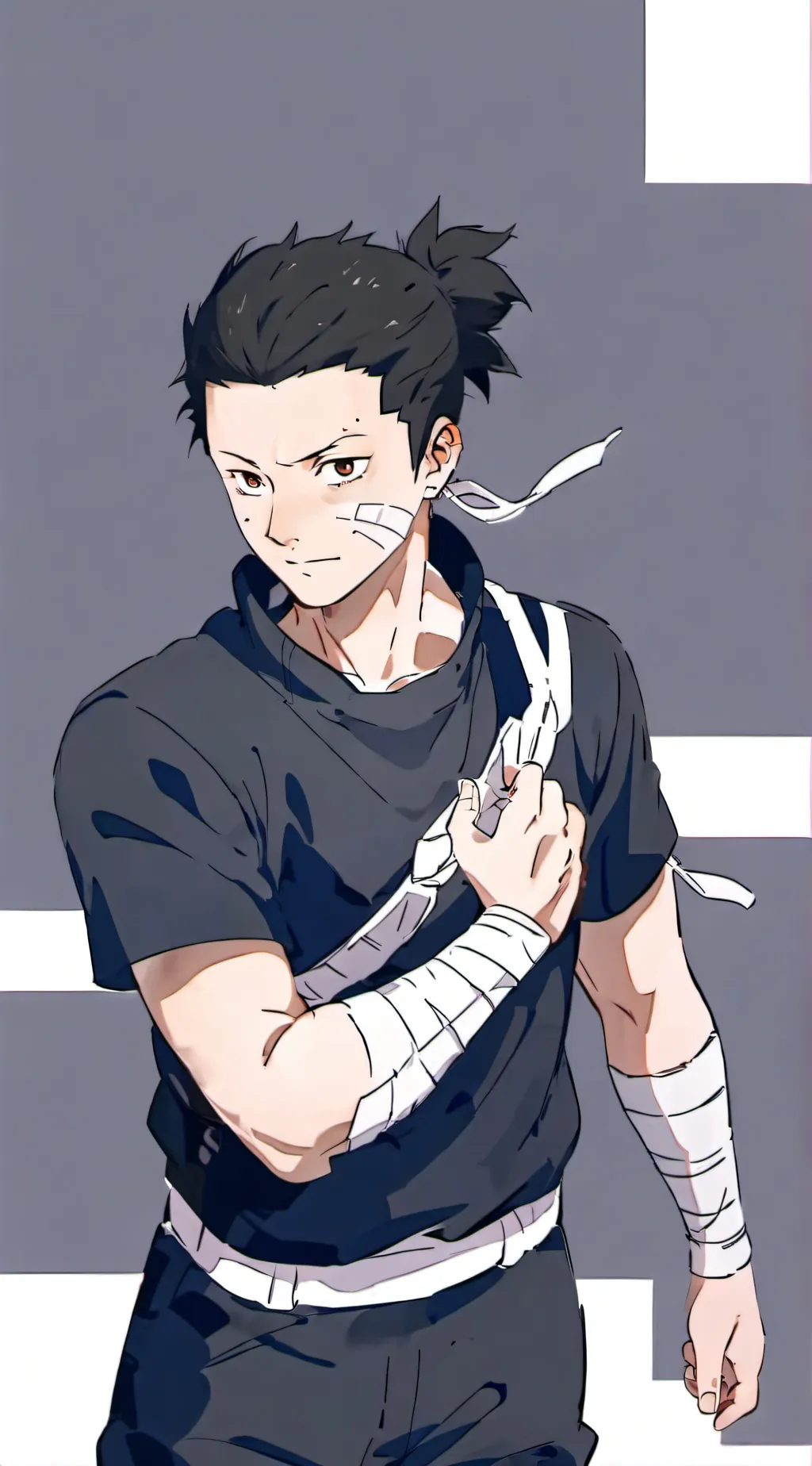 ai character: shikamaru  background