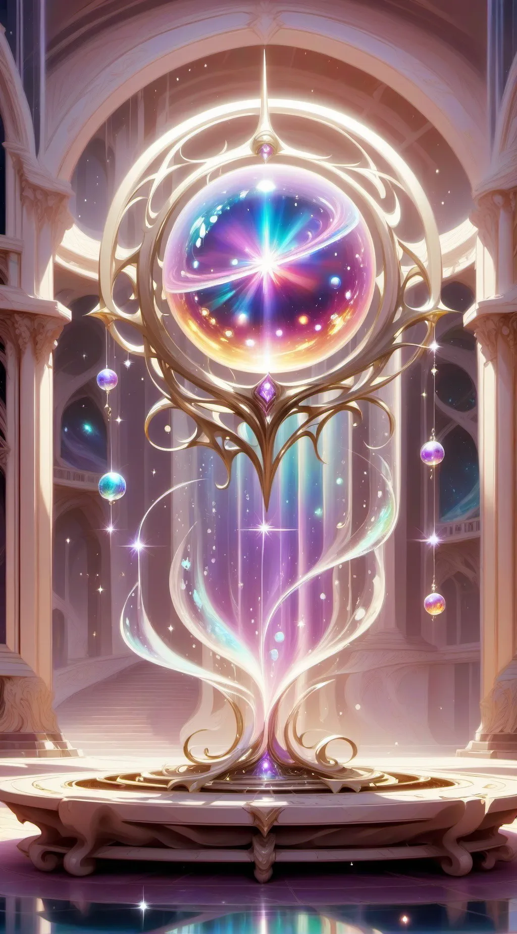 ai character: Luminara background