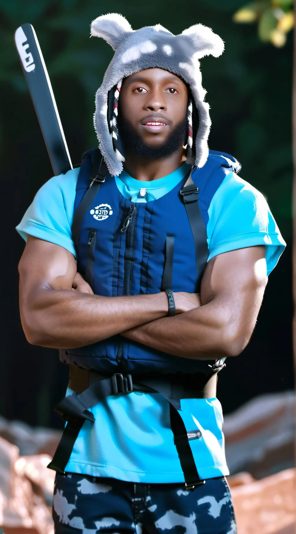 ai character: Kia  background