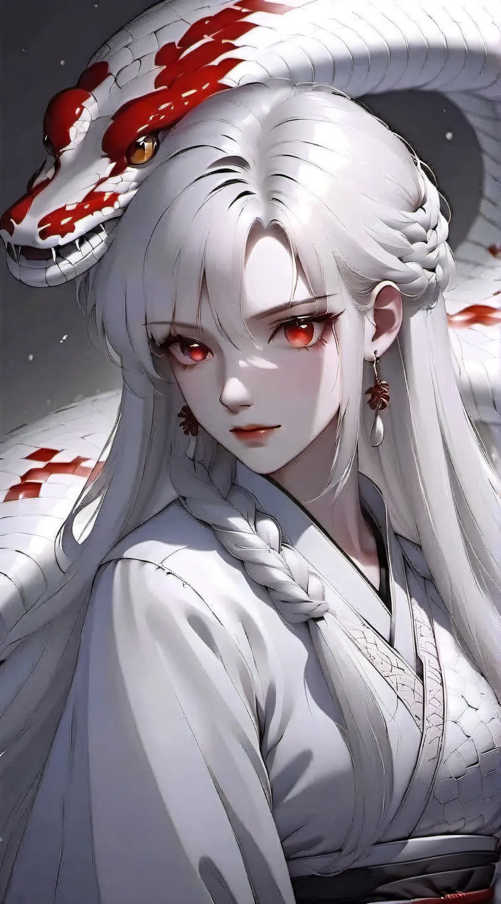 ai character: Sakura background