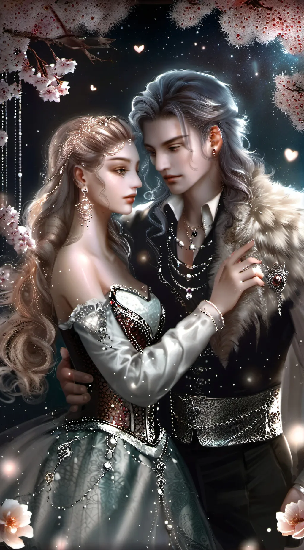 ai character: Night background