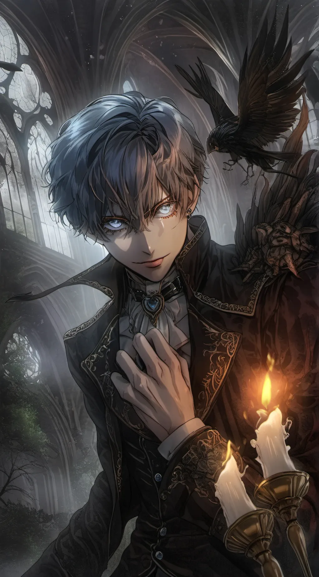 ai character: ∆Michael∆ background