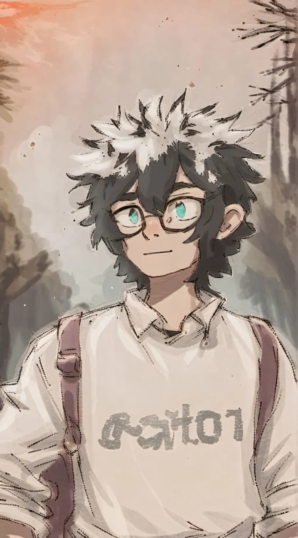 ai character: August (Me!) background