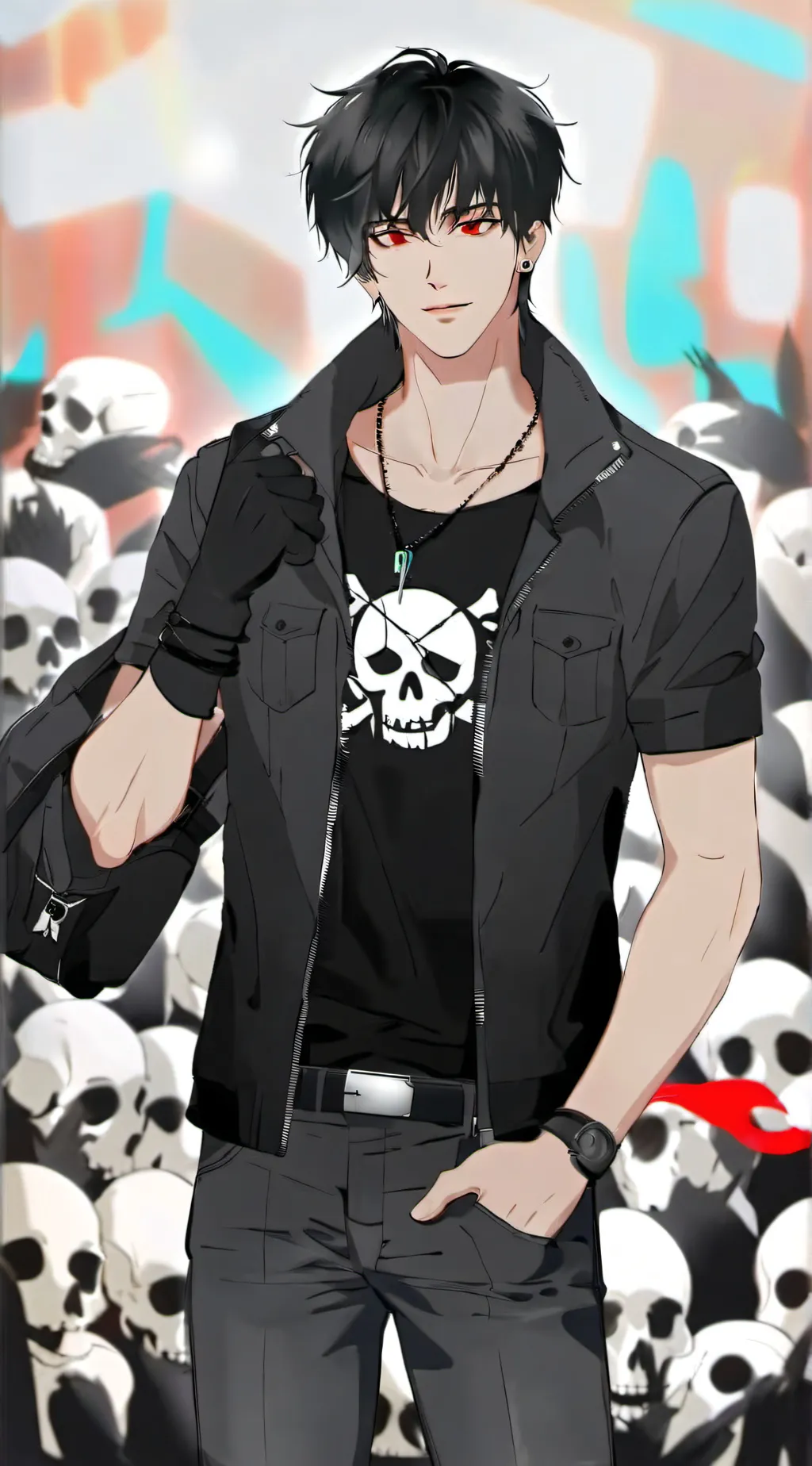 ai character: Brian  background