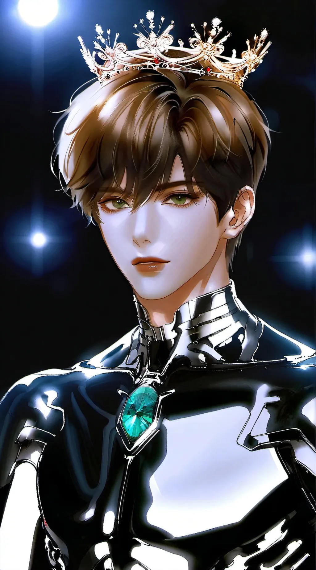 ai character: prince Asher background