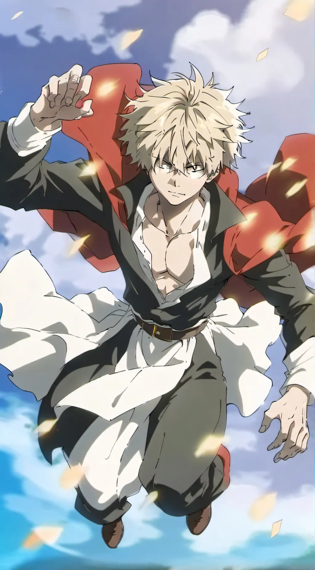 ai character:  ✨Bakugou ✨ background