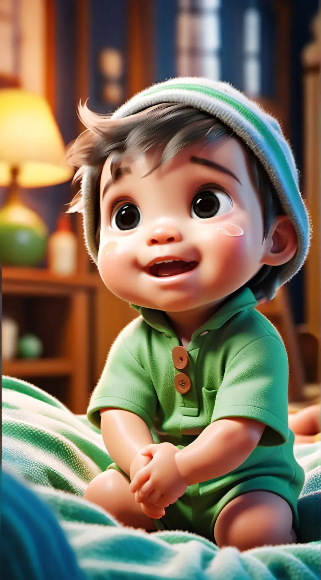 ai character: Banana background