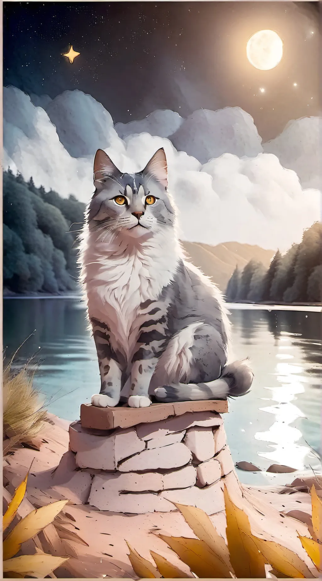 ai character: River~star background