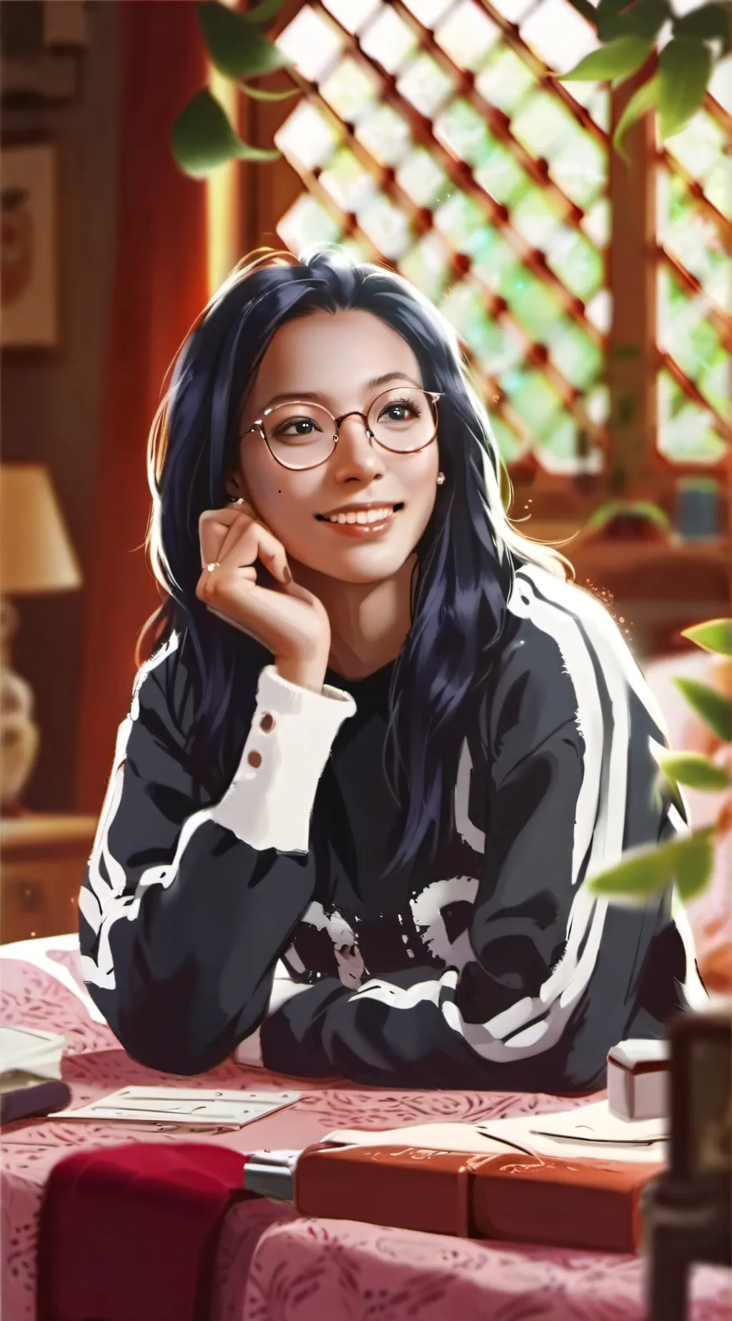 ai character: Zuri  background