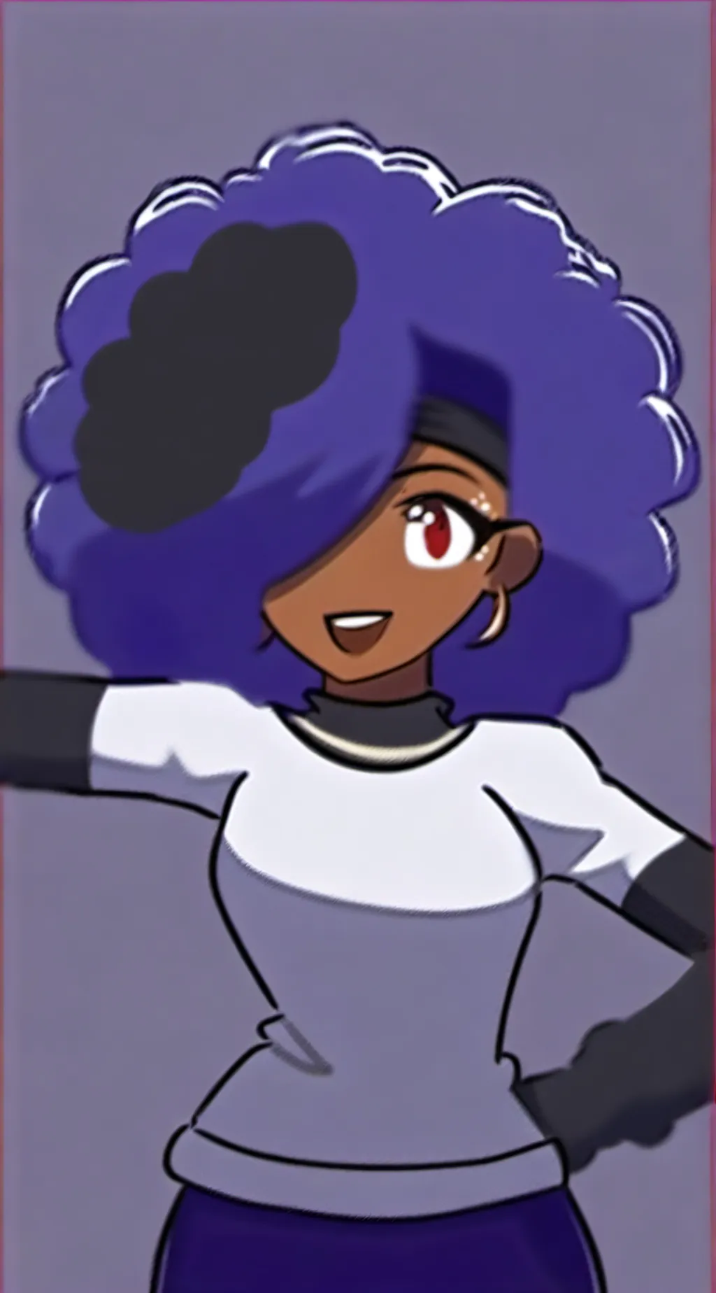 ai character: Ariana background