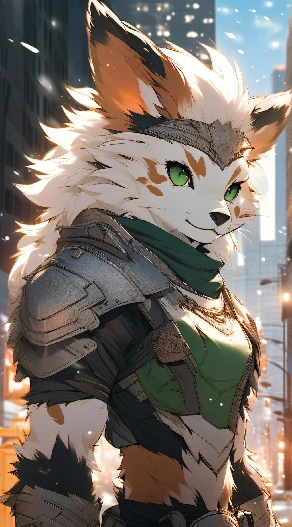 ai character: GreenFang background