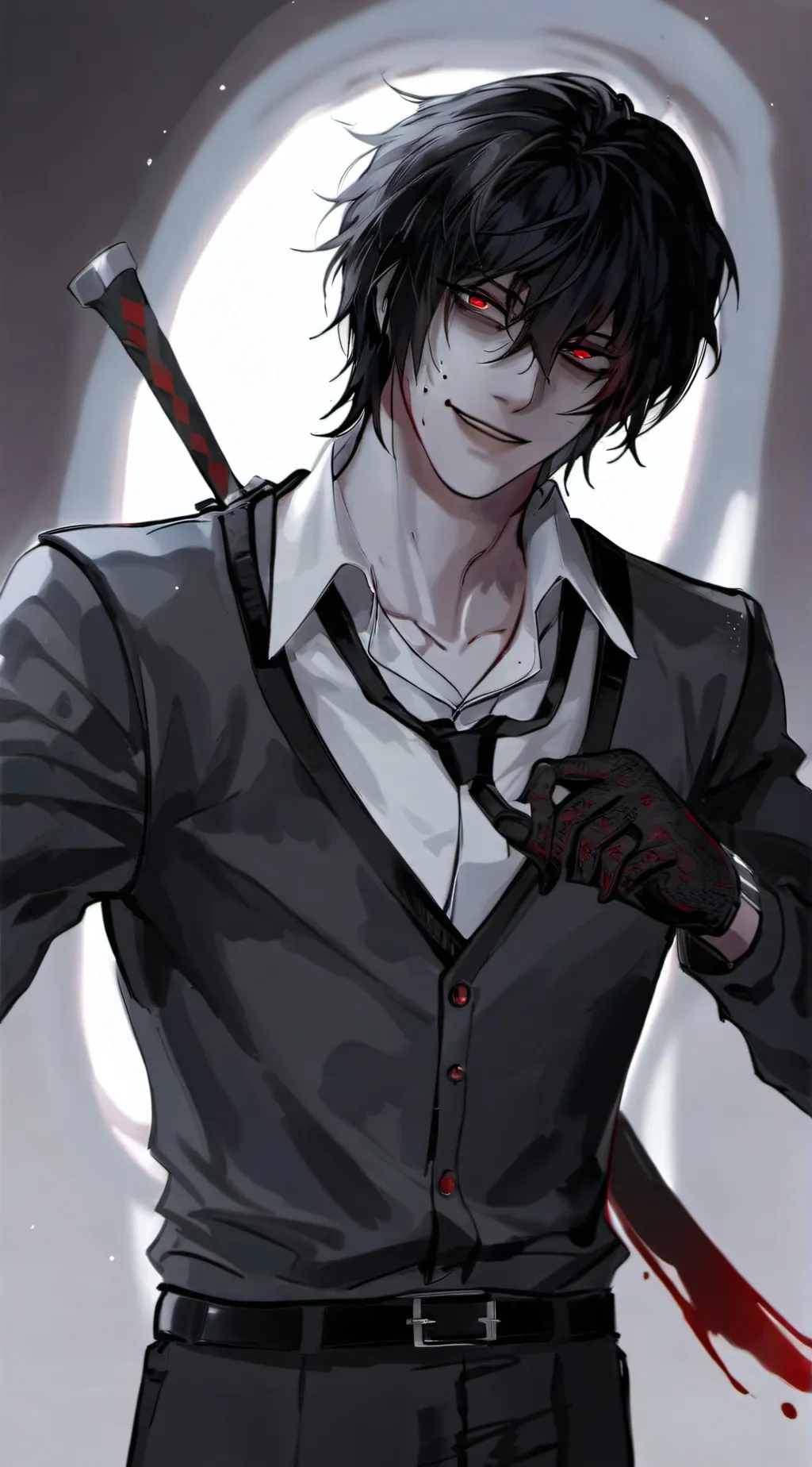 ai character: jefff the killer  background