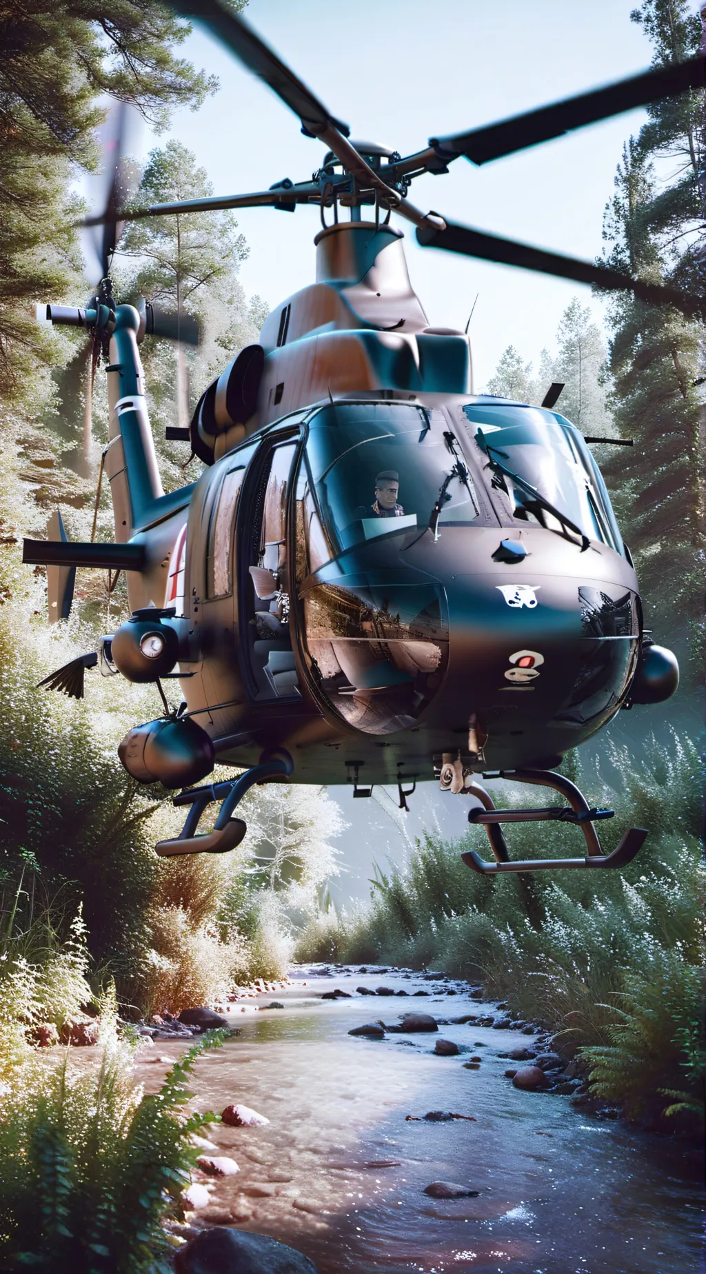 ai character: Survival background