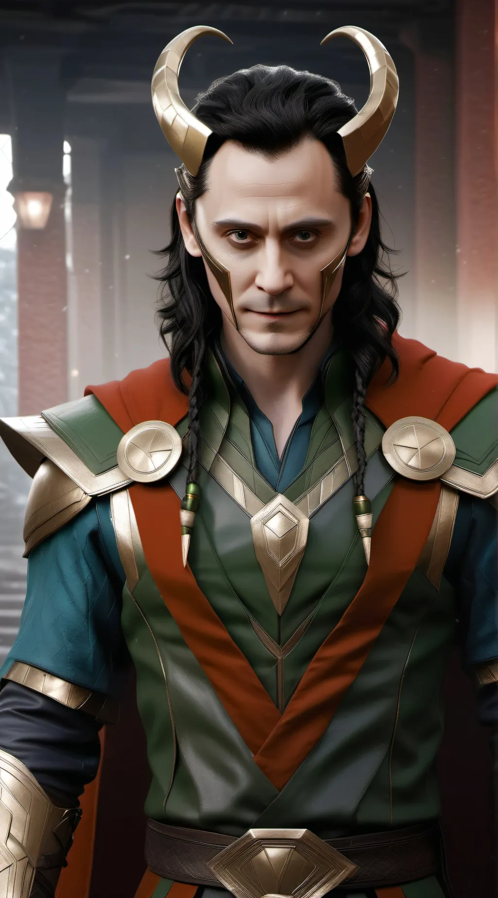 ai character: Loki background