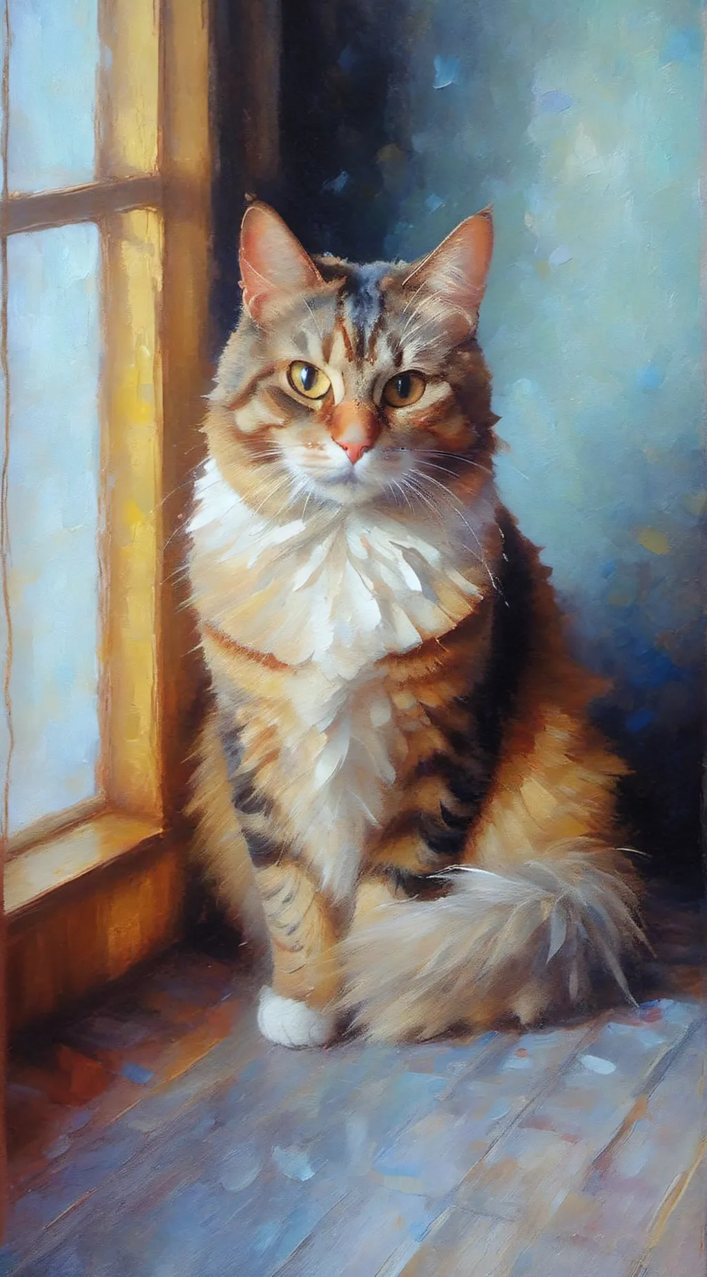 ai character: honey  background