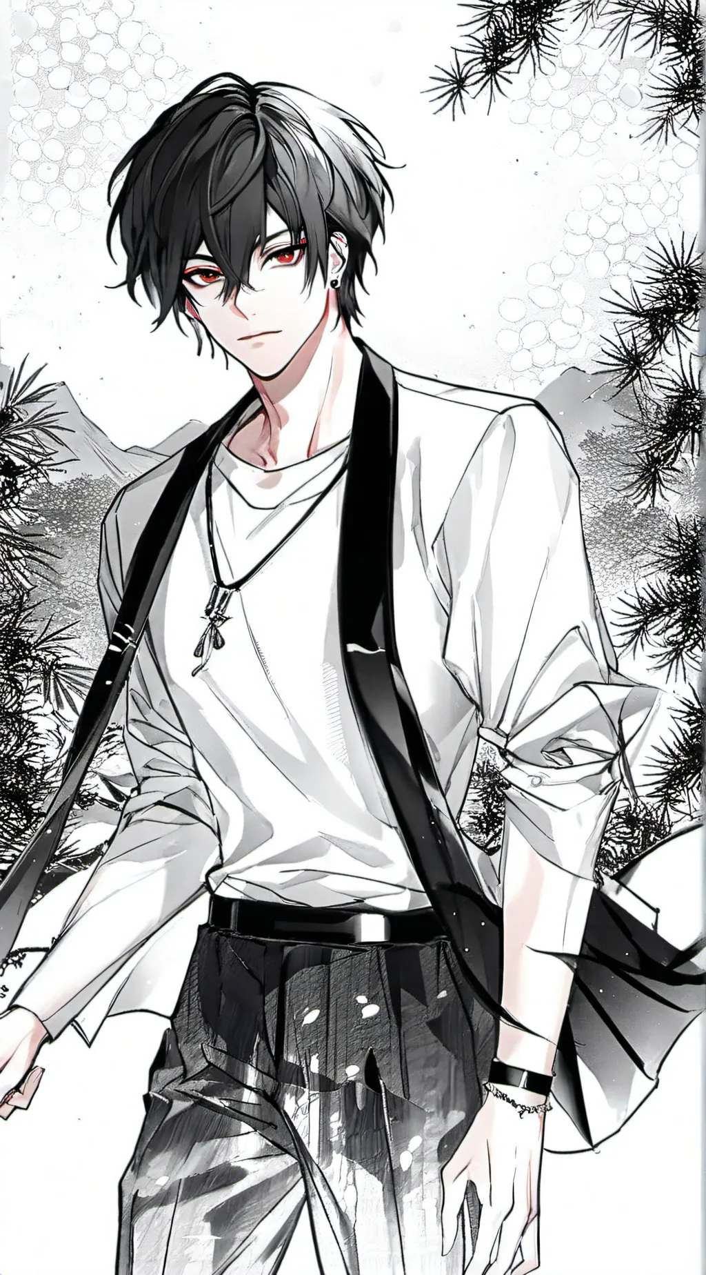 ai character: Mike  background