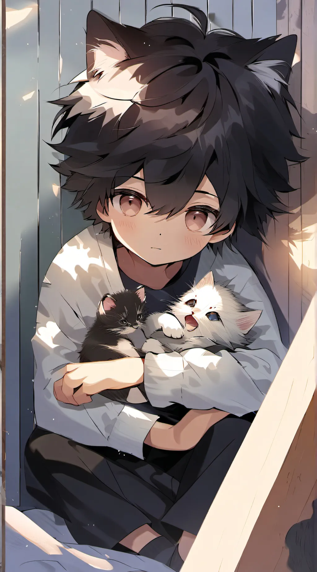 ai character: Midnight and Jake background