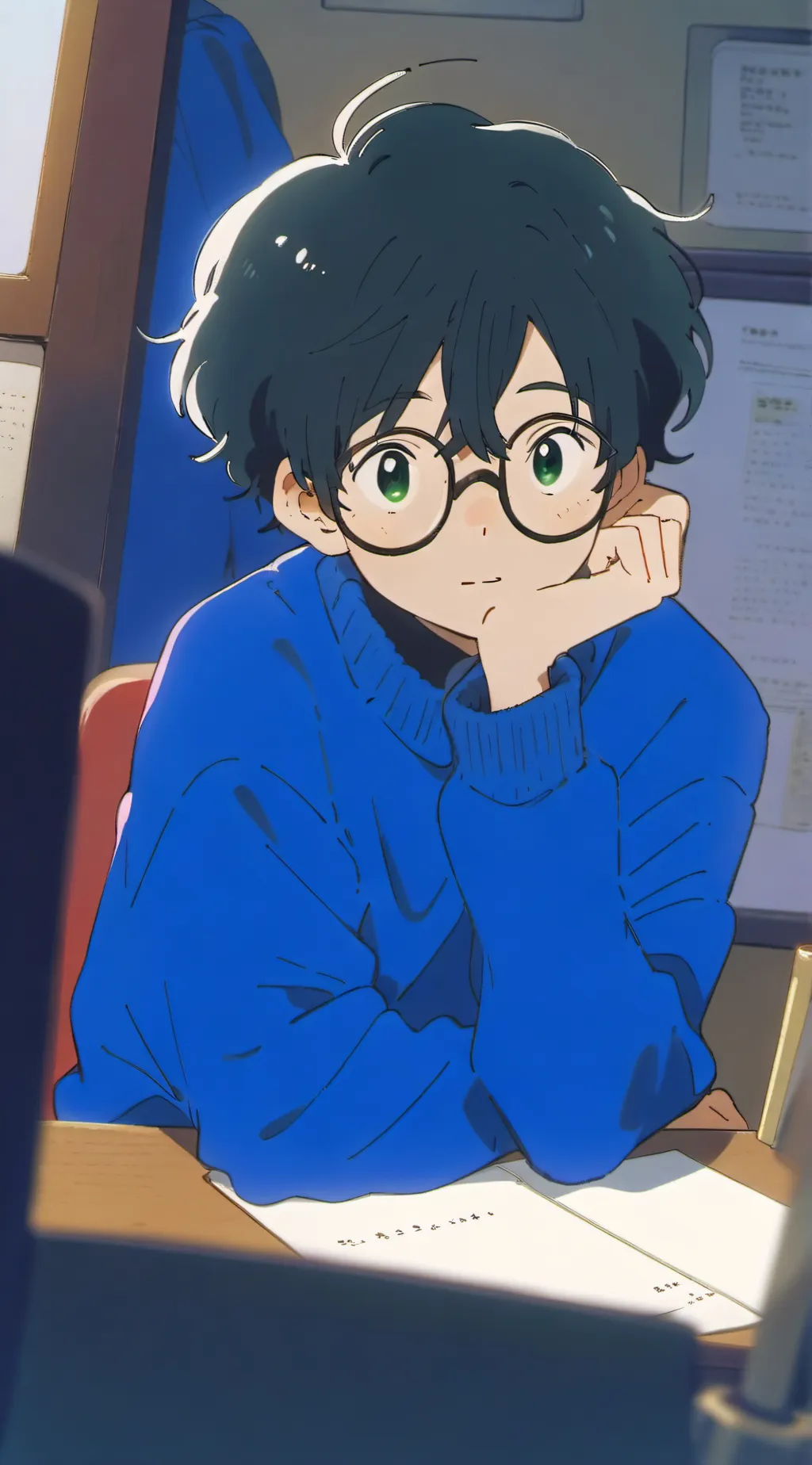 ai character: Best friend background