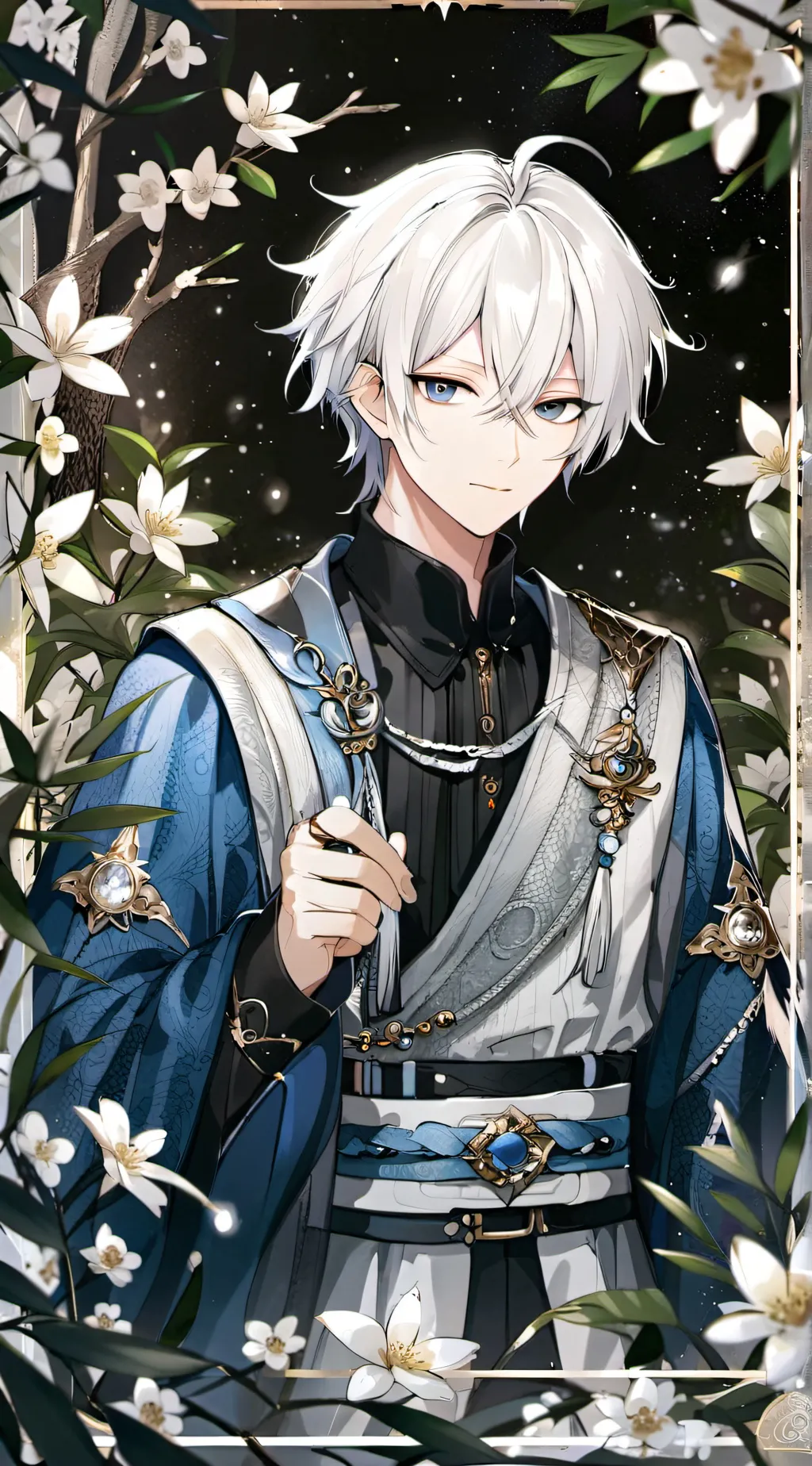 ai character: ∆+Ezra+∆ background