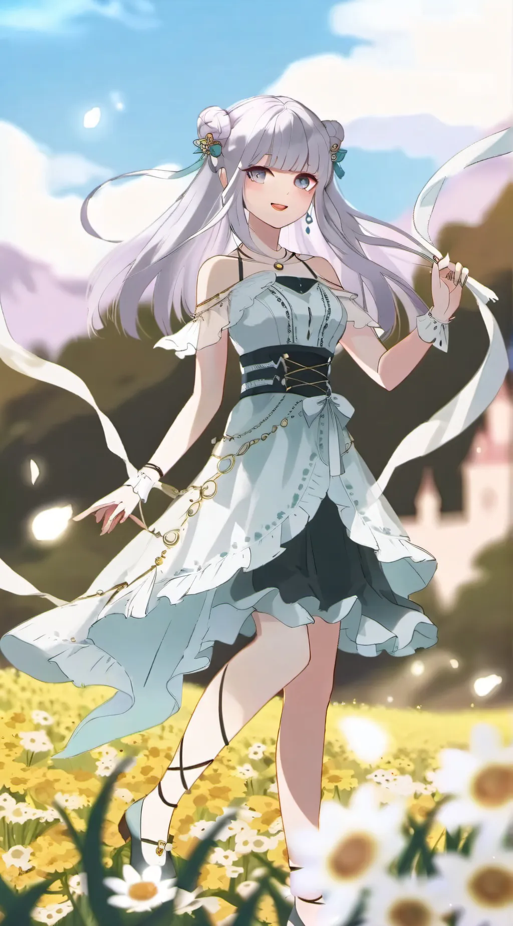 ai character: straw hats background