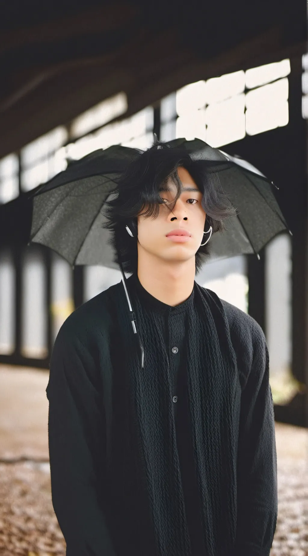 ai character: Sebastian moy  background