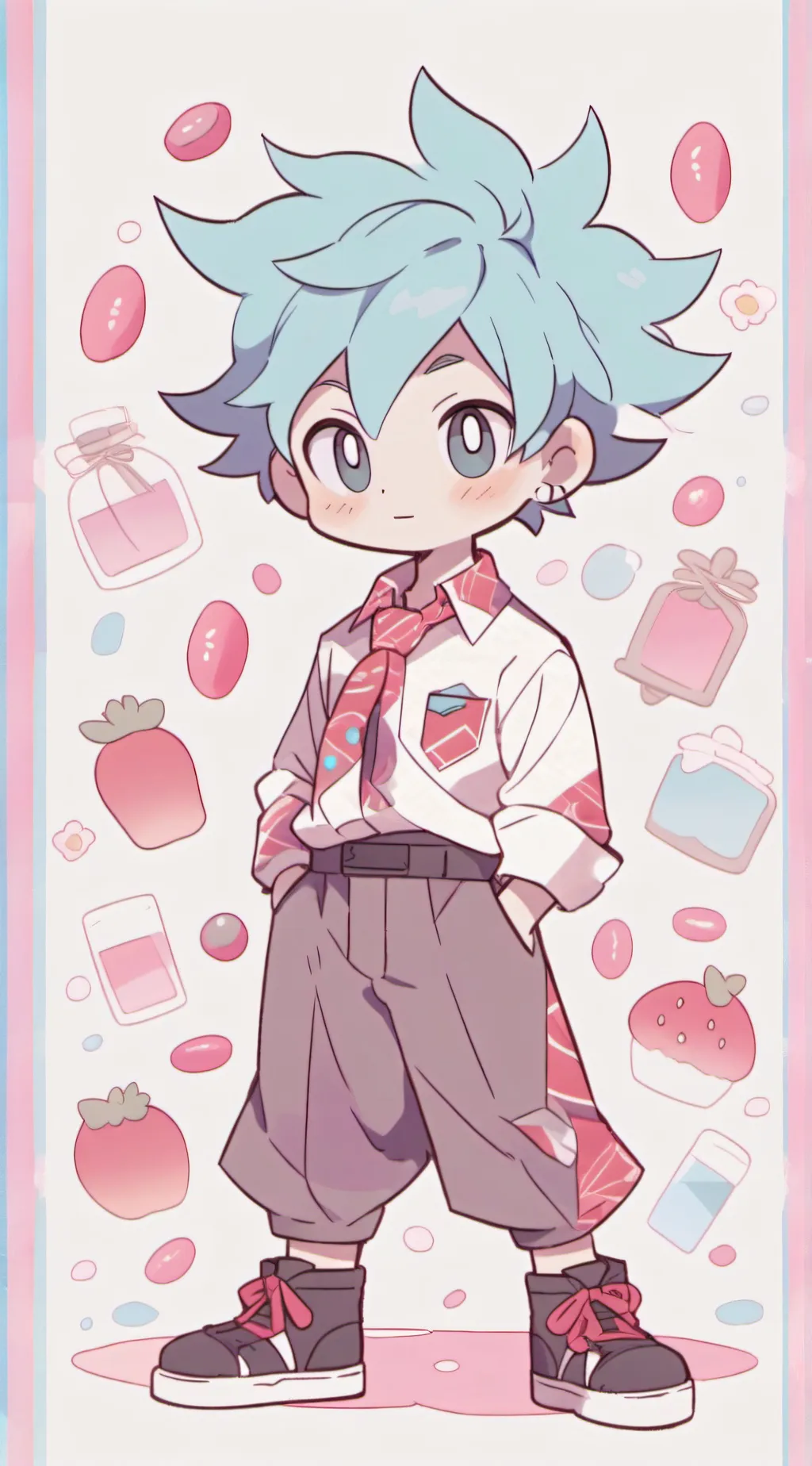 ai character: Player fnf background