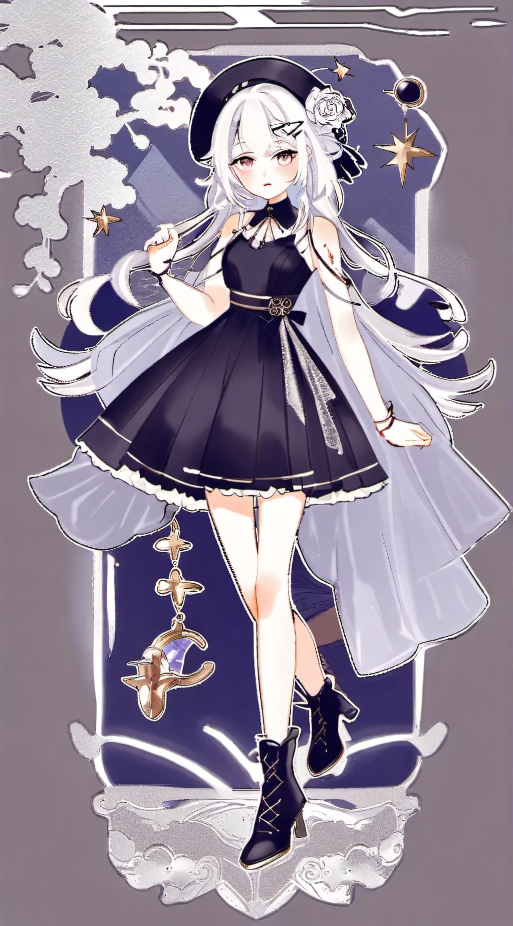 ai character: mil background