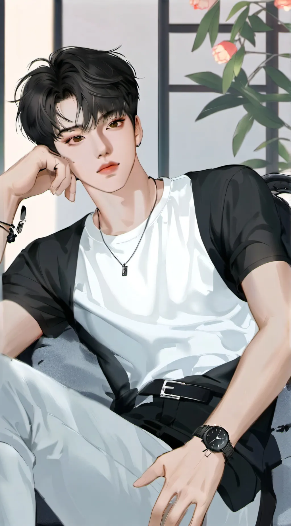 ai character: Changbin background