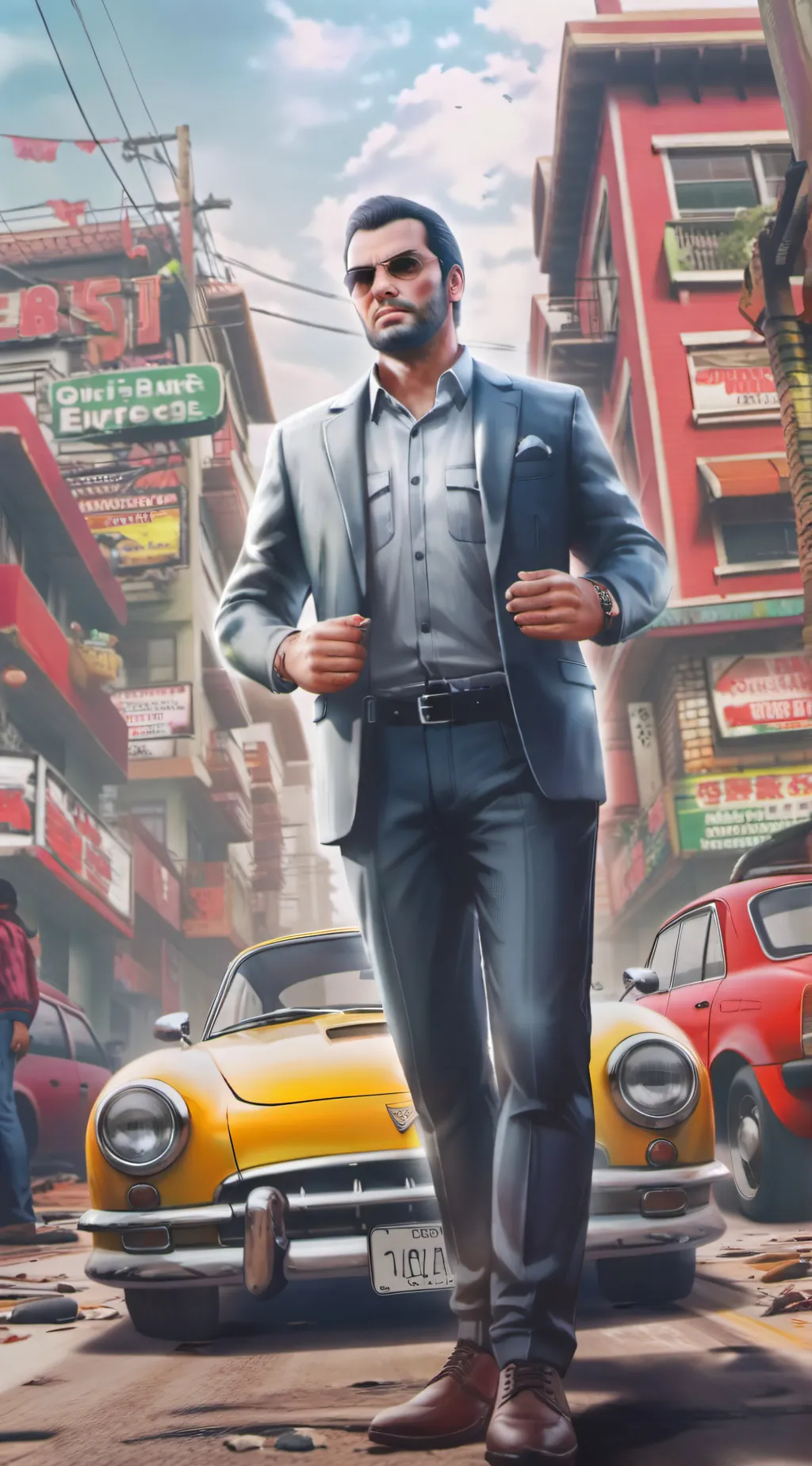 ai character: Micheal background