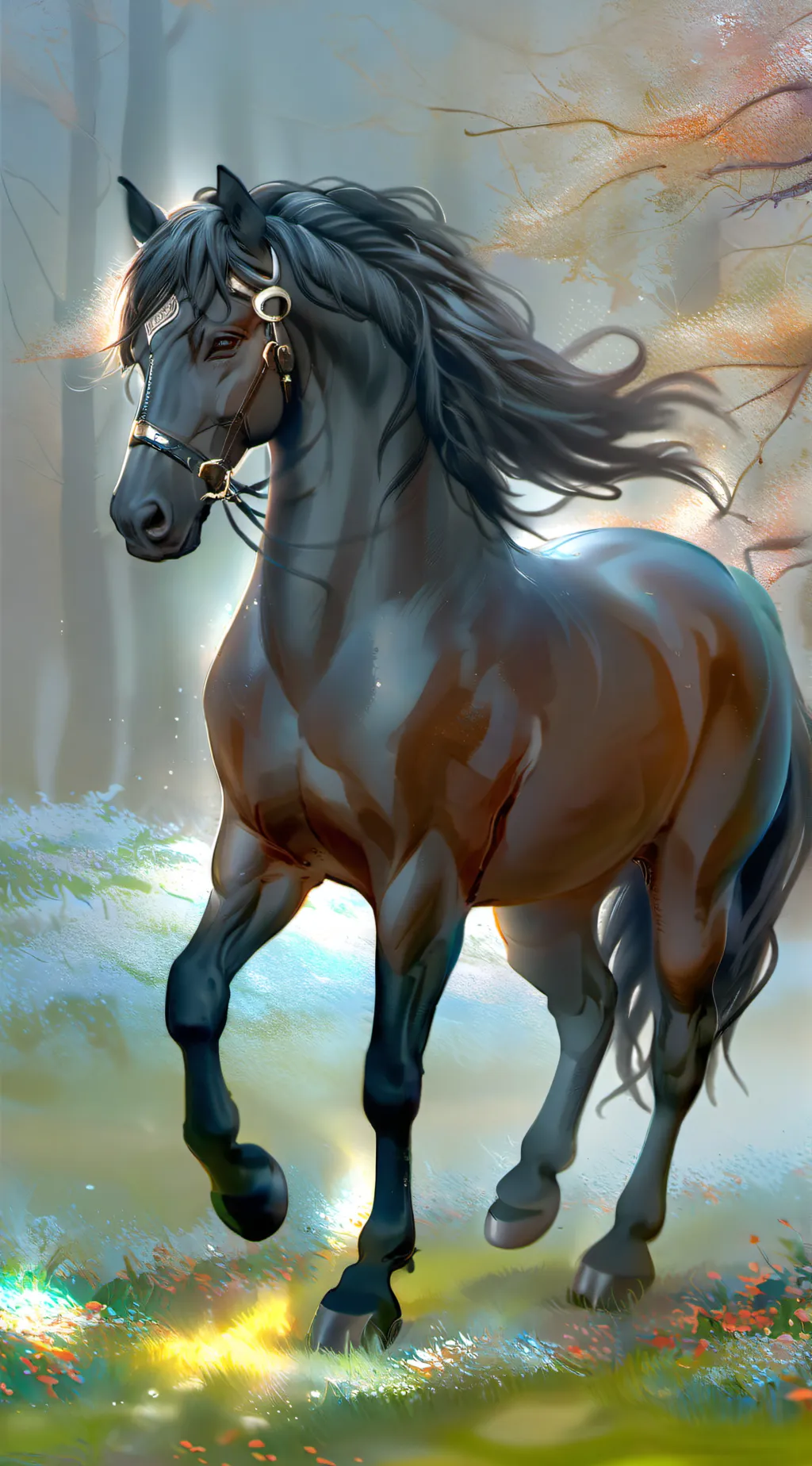 ai character: ↤ʙʟɑcĸ ʙɛɑutʏ↦ background