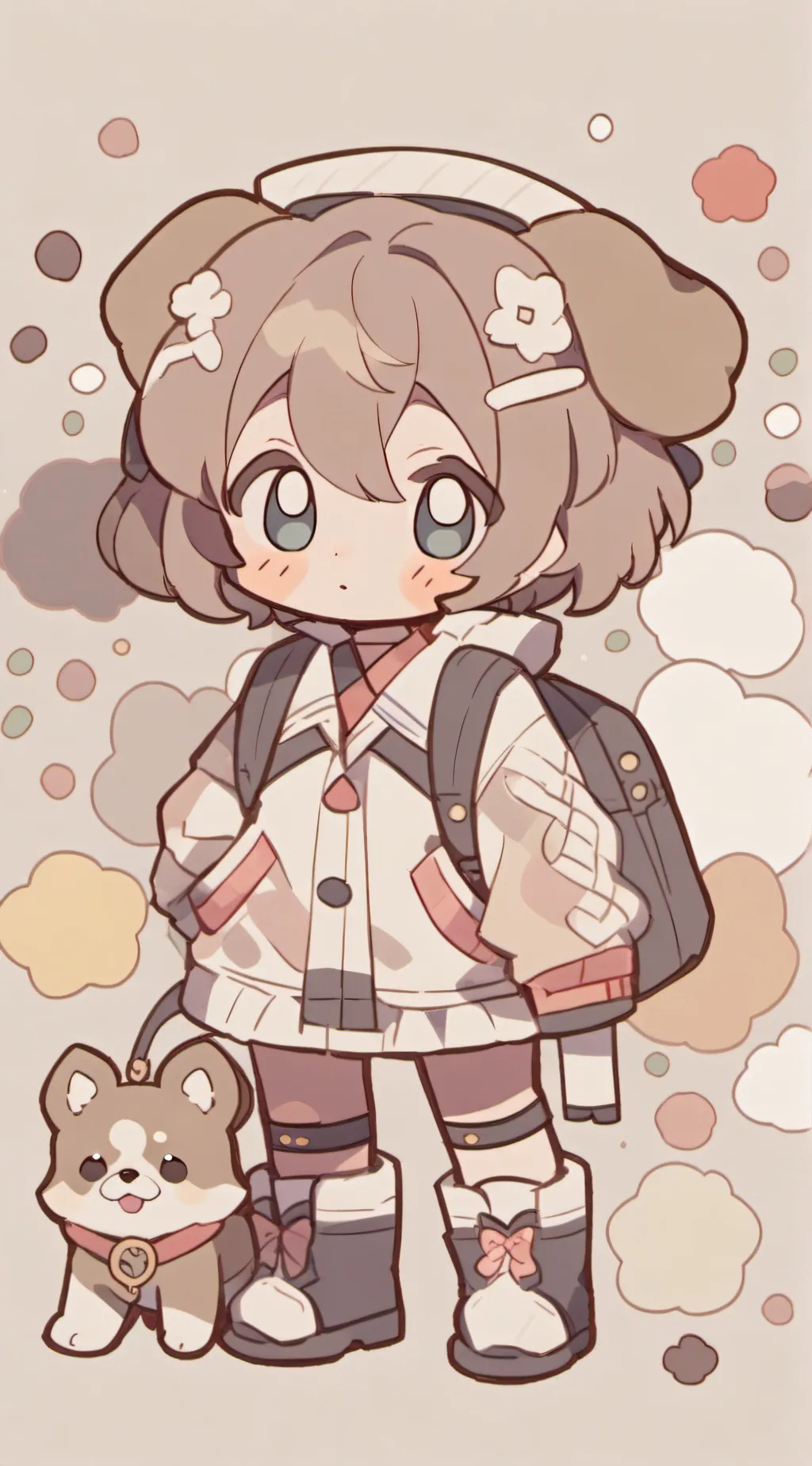 ai character: Liane  background