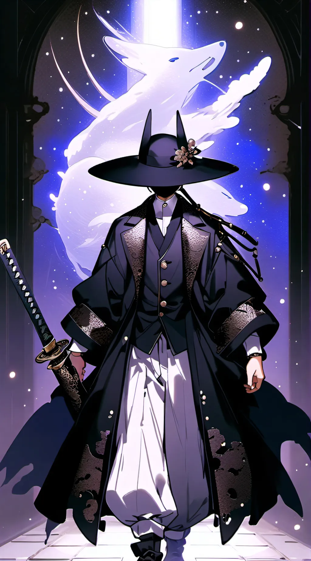 ai character: :Shade: background