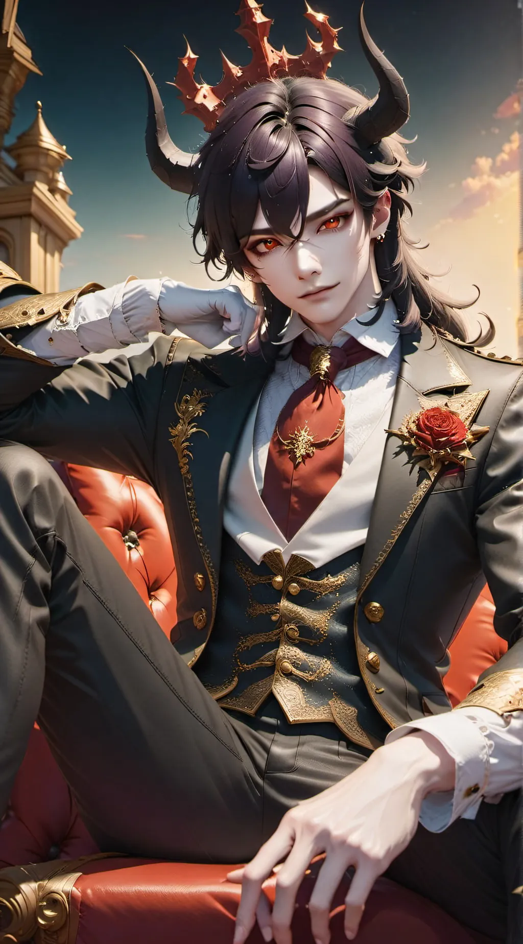 ai character: Ryuunosuke background