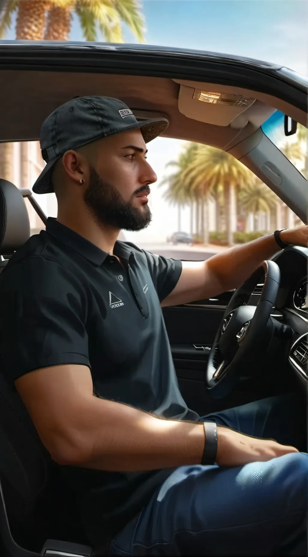 ai character: Max background