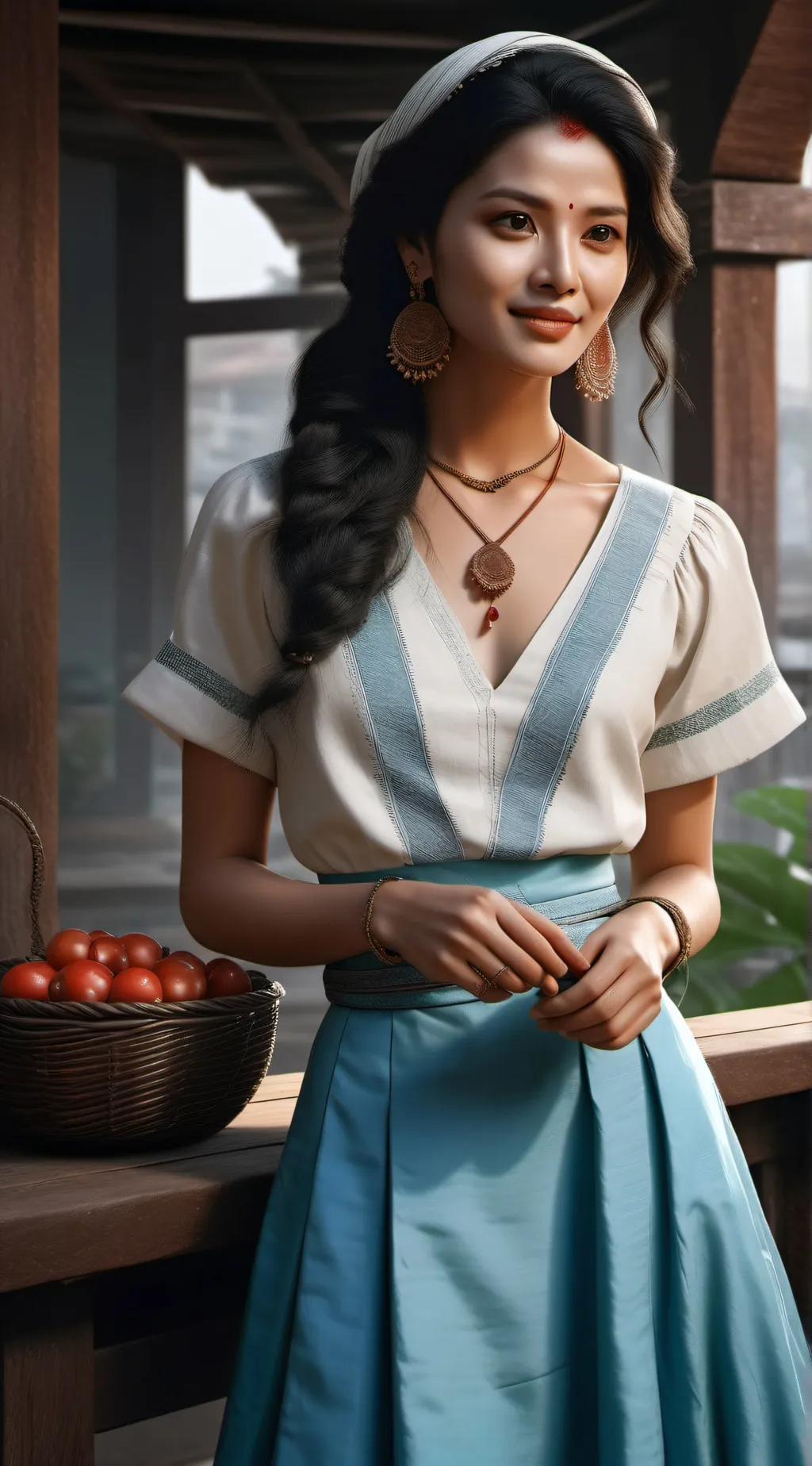 ai character: Aditi background