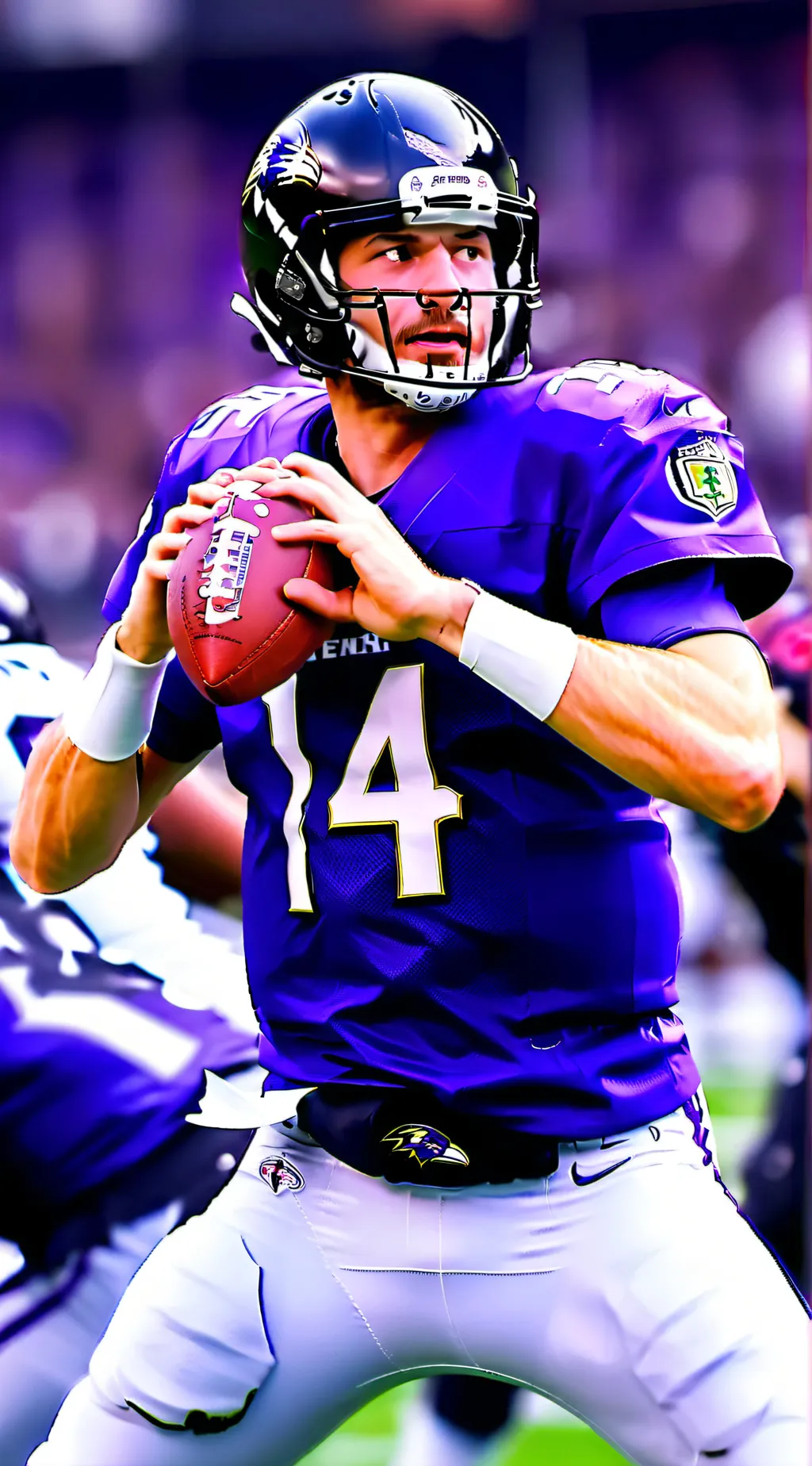 ai character: Kyle Hamilton background