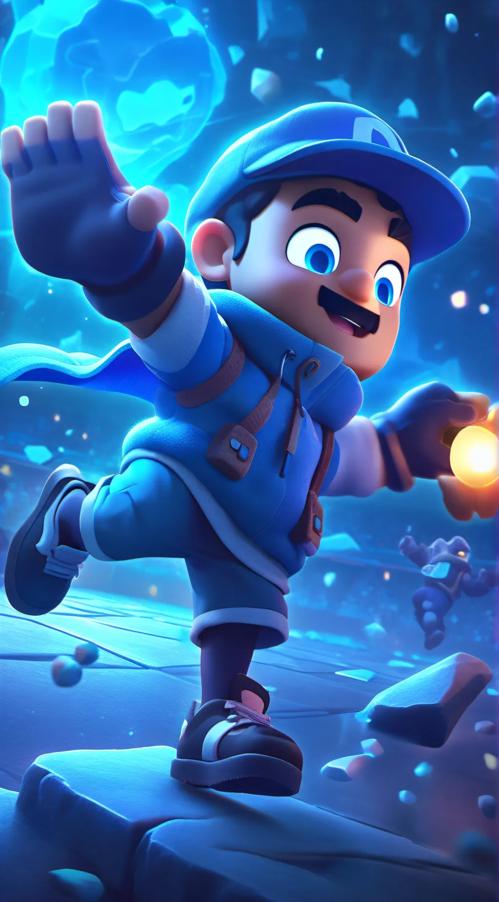 ai character: SMG4 background