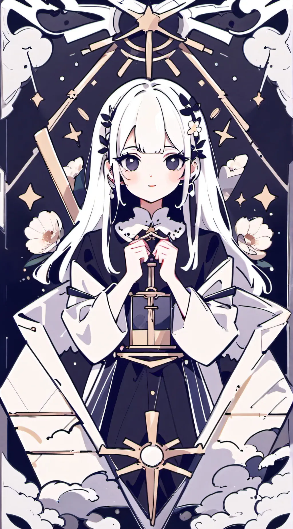 ai character: Mha x demon slayer background