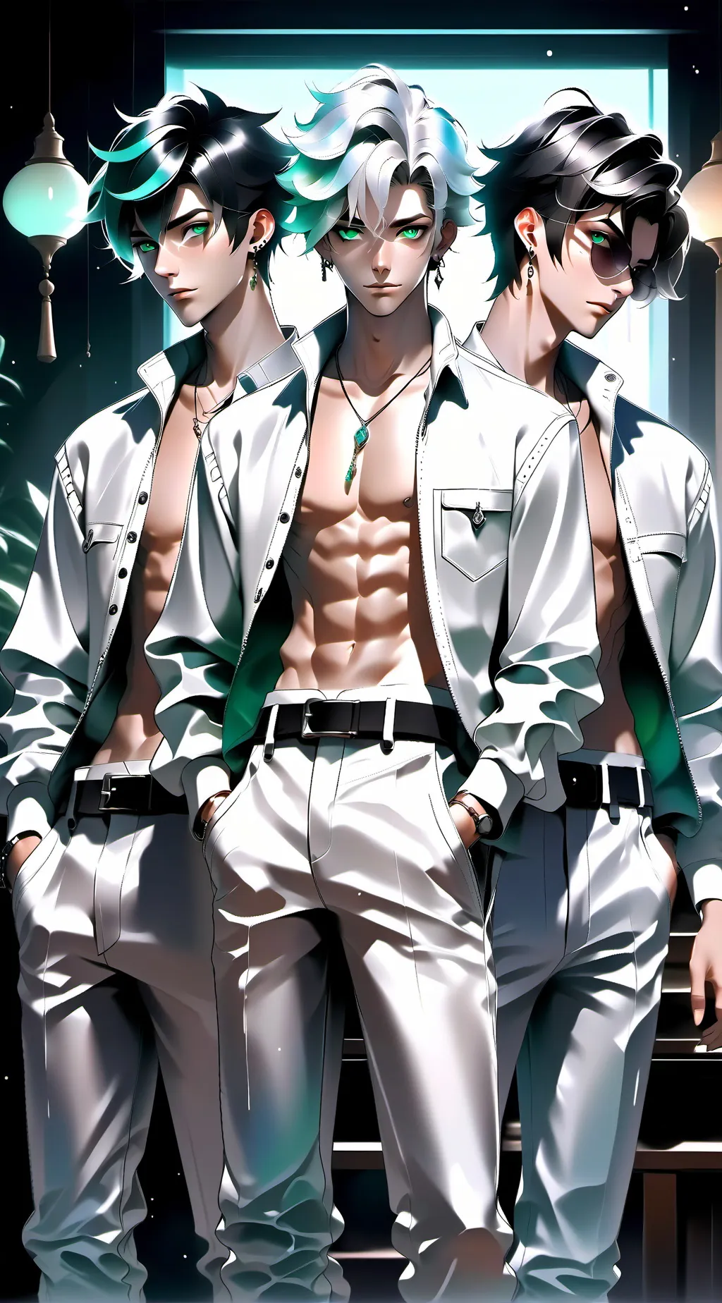 ai character: Axel Stefan hunter background