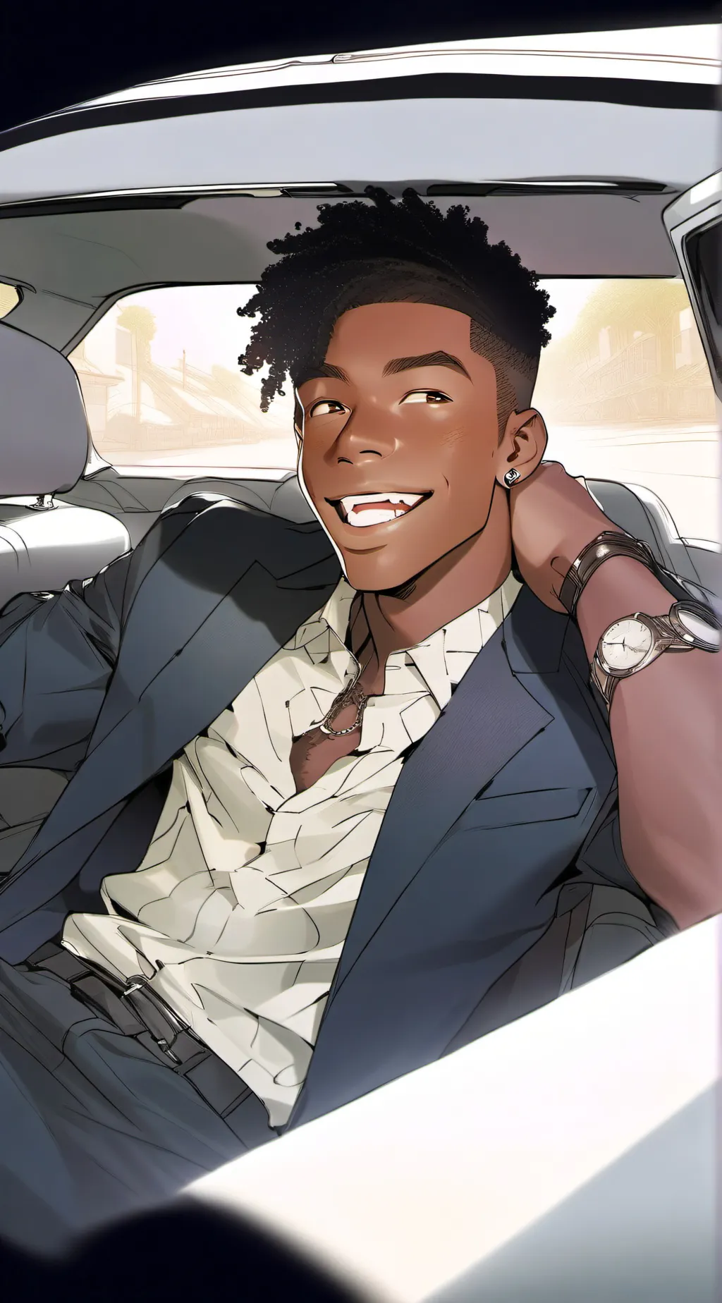 ai character: Devin background